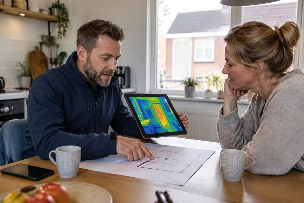 Lekdetectie Almelo – bevindingen bespreken aan de keukentafel